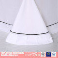 Fair price highly recommended hotel bedding /plain woven fitted single bed sheet for 5 star hotel